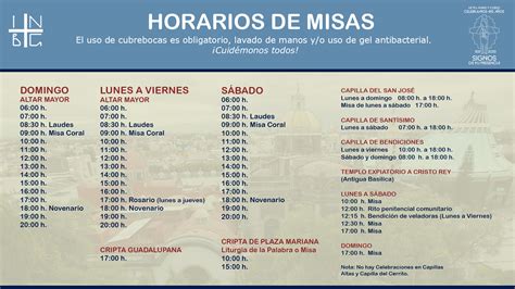 horario misas caravaca|Horario de misas en Real Basílica